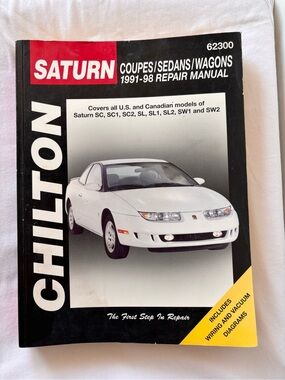 Chilton's Auto repair manual Saturn 1991-1998